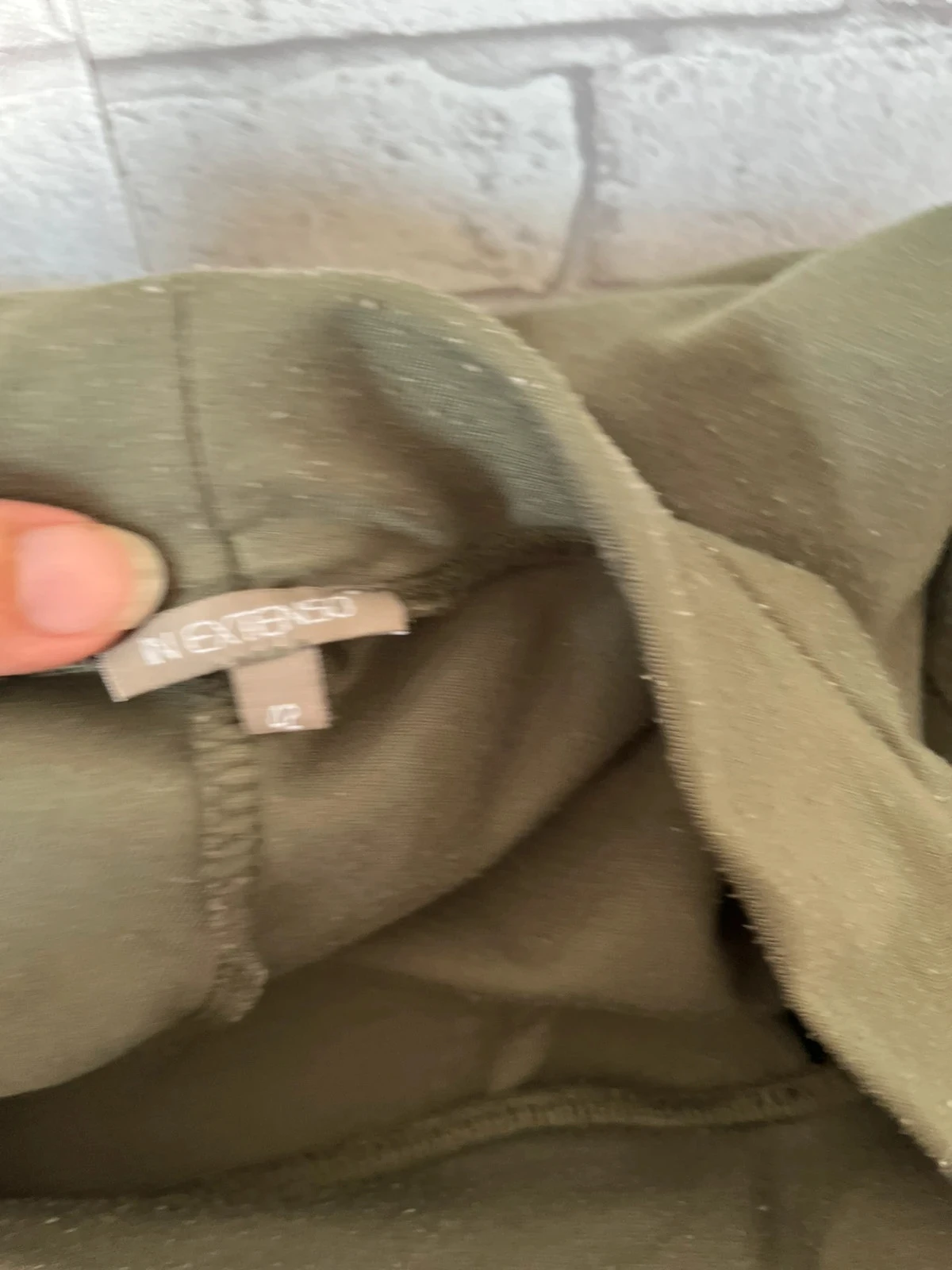 Pantalon kaki décoré – Taille 42 – In Extenso – photo 3